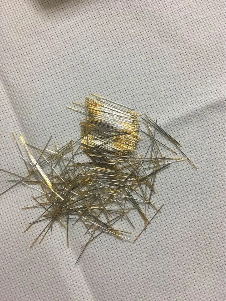 Cross Stitch Tool Electroplate Golden Head Top Quality Bead 26# for 14CT/24# 11CT Embroidery Needles Дом и сад