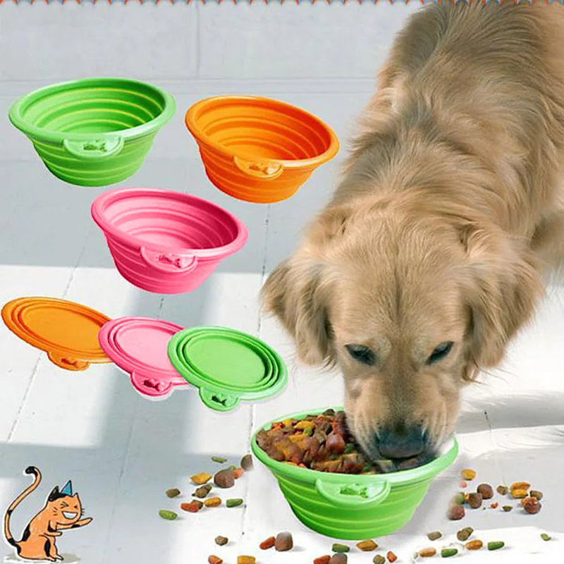 Новый складной выдвижной силиконовый телефон для собаки|bowl sink|bowl bamboobowls white |
