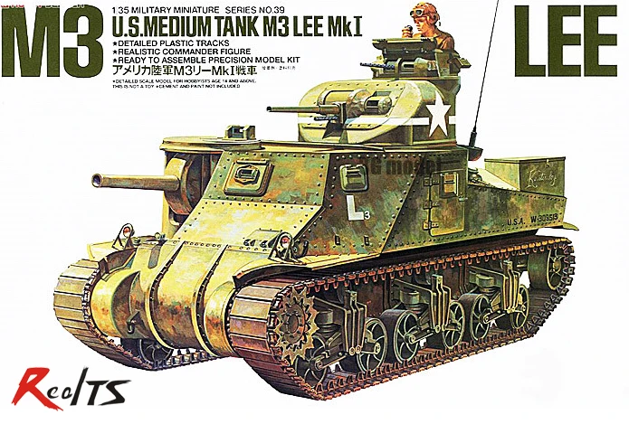 Пластиковый комплект модели модель Tamiya 35039 1/35 US Army M3 Lee | Игрушки и хобби