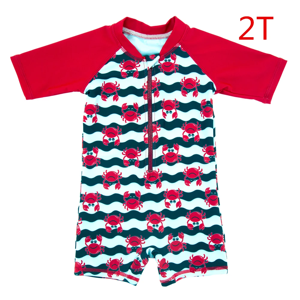 YY9023-2T KAVKAS КИТ Печать Детские купальники Menino Zwempak Infantile подгузники для плавания многоразовые серфинг новорожденный детский купальник - Цвет: YY9023-2T