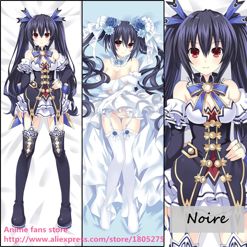 

Горячая Аниме Hyperdimension Neptunia Noire Милые Японские Наволочки Подушки Крышки Случая декоративные Обниматься Тела Постельные Принадлежности