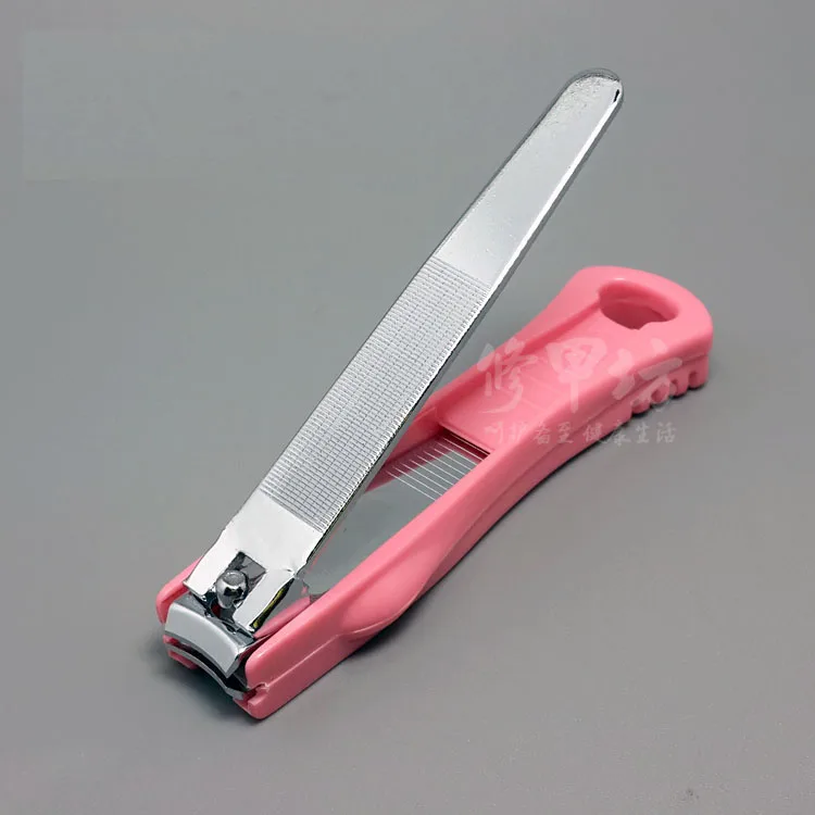 1 шт. Клипер Ногтя Большого Размера Из Нержавеющей Стали и Пластиковые Ногтем