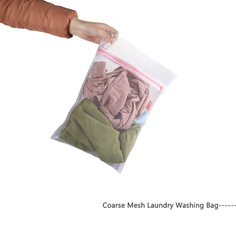 Домашняя Сетчатая Сумка для стирки 4 упаковки сумка нижнее белье с молнией одежды