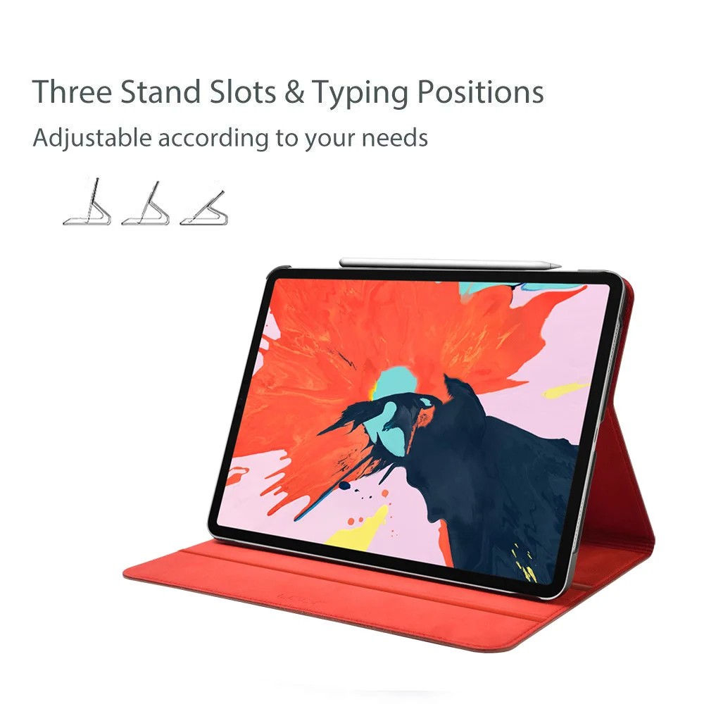 Чехол для Ipad Pro 11, кожаный чехол, смарт-чехол, чехол-книжка, авто Пробуждение, Ipad, чехол, защитный чехол для Ipad Pro
