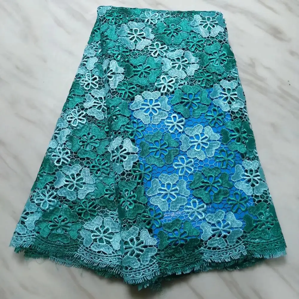 

Cassiel African Laces Fabrics Embroidered Nigerian Guipure French Cord Lace Fabric High-quality Rose African French Net Lace