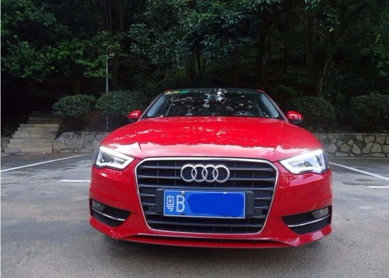 KOWELL стайлинга автомобилей для A3 фары высокая конфигурация A3 TSI светодиодный DRL Объектив Двойной Луч H7 ксеноновые автомобильные аксессуары