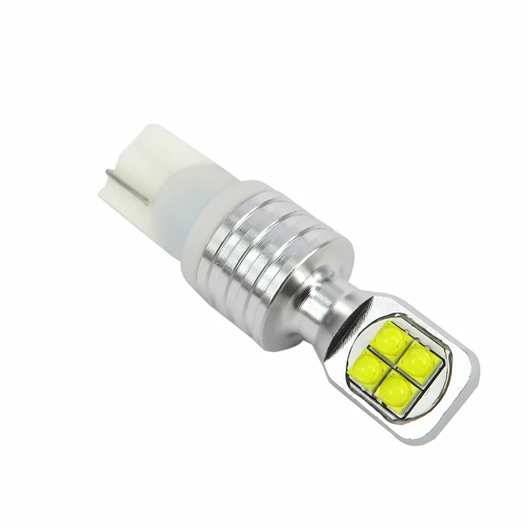 WLJH 2x40 Вт T10 светодиодный W5W лампы 12V 24V мотоциклов авто Купол Чтение сигнала лицензии багажник просвет ходовые огни лампы резервного копирования