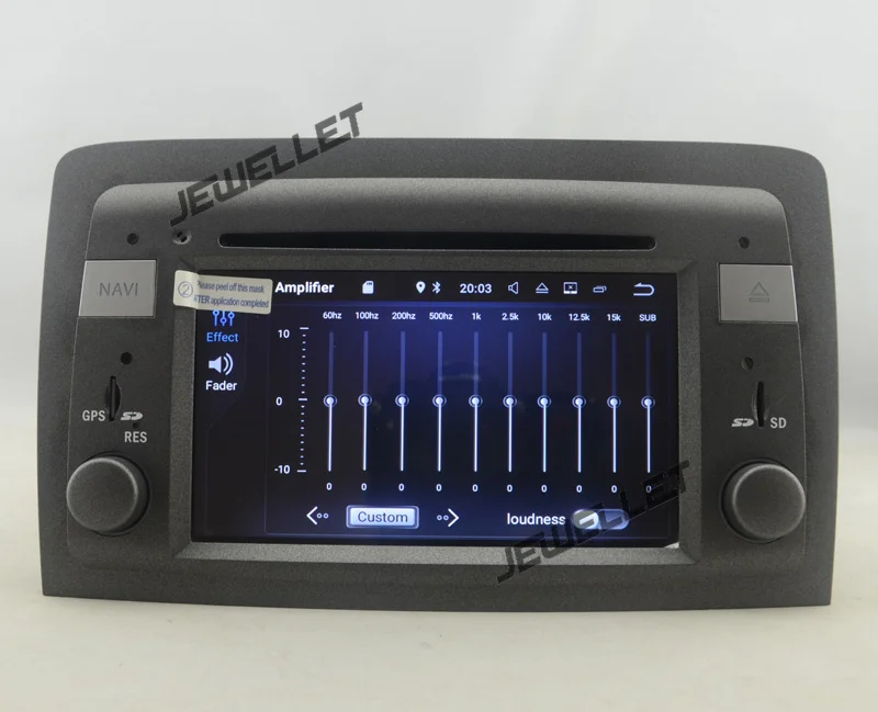 Четырехъядерный Android 9,0 автомобильный DVD gps Радио навигатор для Fiat Idea Lancia Musa с 4G/Wifi DVR OBD mirror link 1080P
