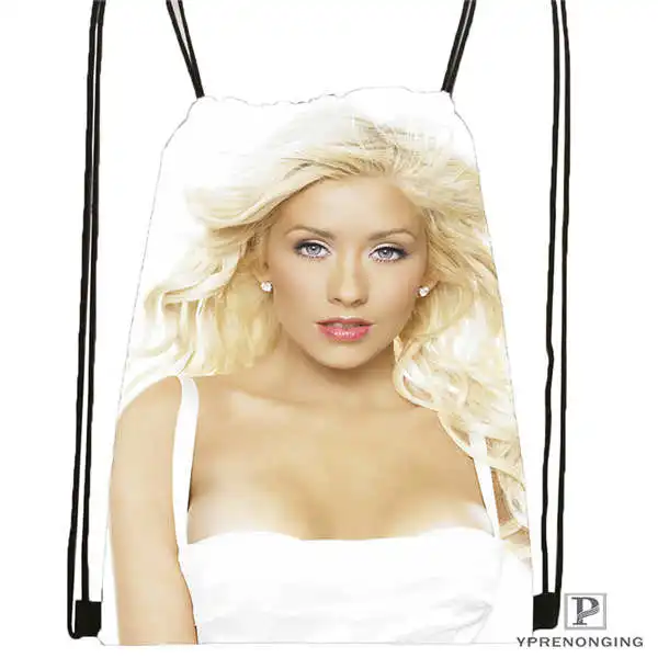 Изготовленный На Заказ Рюкзак на шнурке от christina aguilera милый детский рюкзак сумка