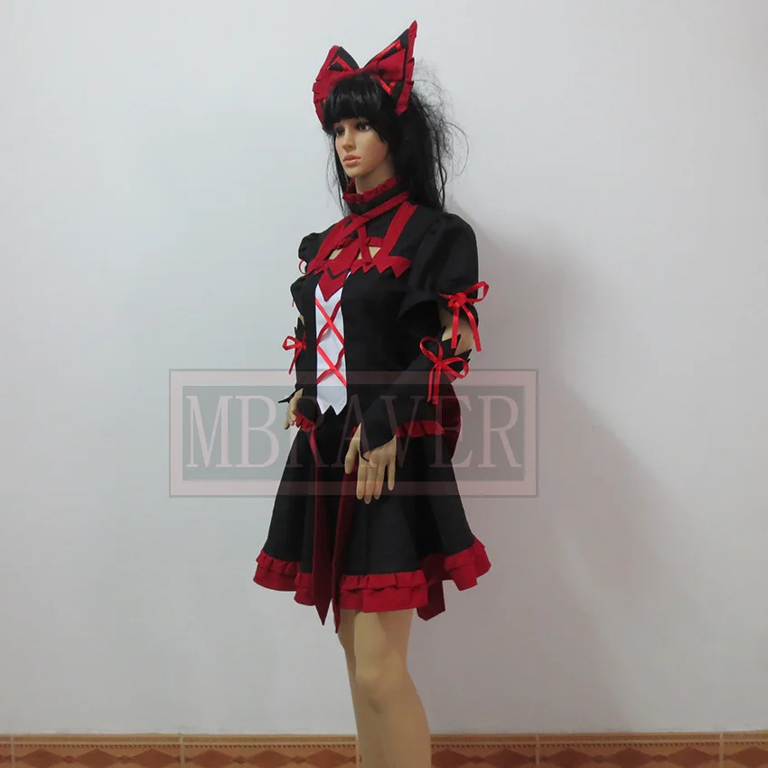 Ворота: Jieitai Kano Chi nite Kaku Tatakaeri Rory Mercury Rori авторури Униформа косплей костюм |
