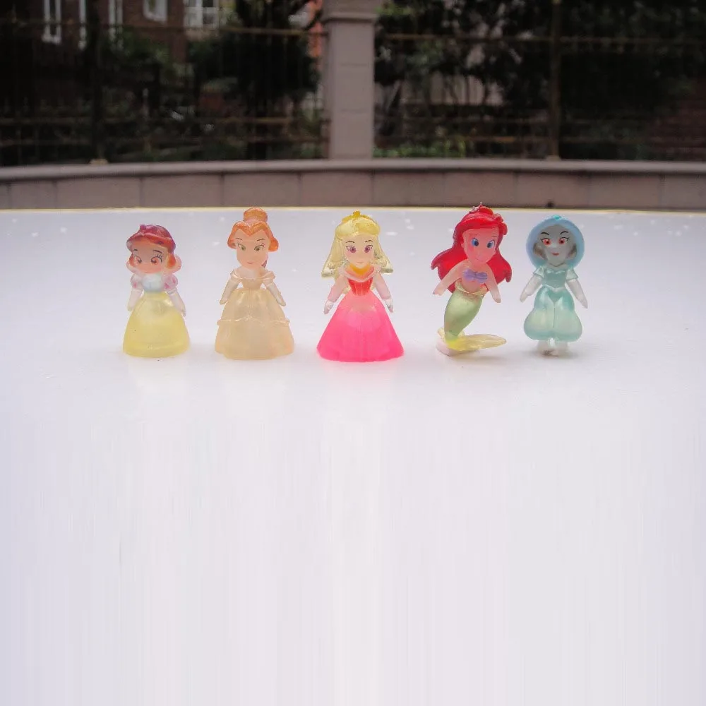 Игрушки для принцесс фигурки из ПВХ Эльза Анна Рапунцель Ариель Бель Аврора | и