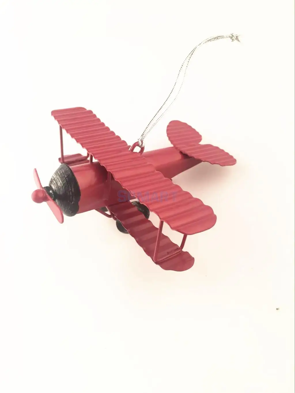 Коллекционная модель металлического самолета Biplane Plane Toy String Hanging Decoration|Вертолеты
