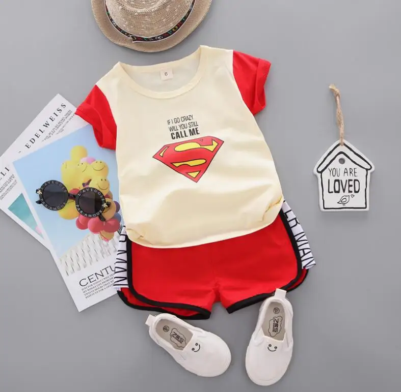 Для детей 1-4 лет новинка 2019 летняя модная футболка с короткими рукавами и