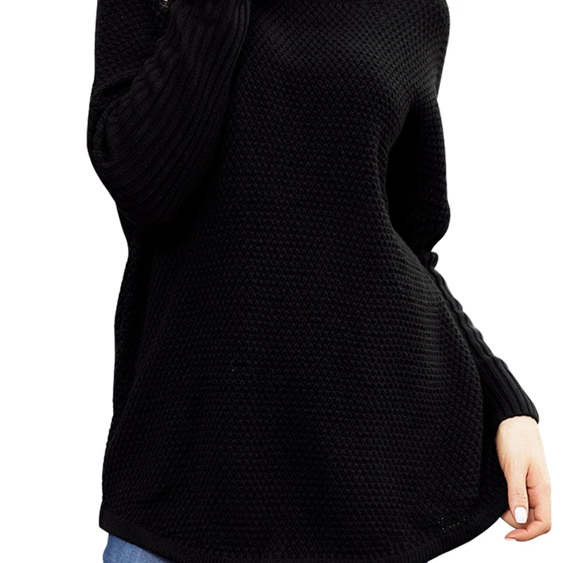 Женский Повседневный теплый джемпер deomar вязаный пуловер с открытыми плечами и