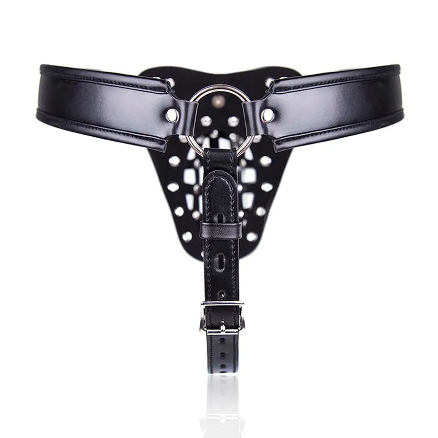 Leather Male Masturbation Chastity Underwear Net-style Female Shorts Cosplay Accessories |