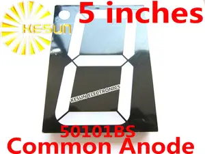 10 шт. x 5 дюймов красный 50101BS 50101AS общий анодКатодная Фотография СВЕТОДИОДНЫЙ дисплей