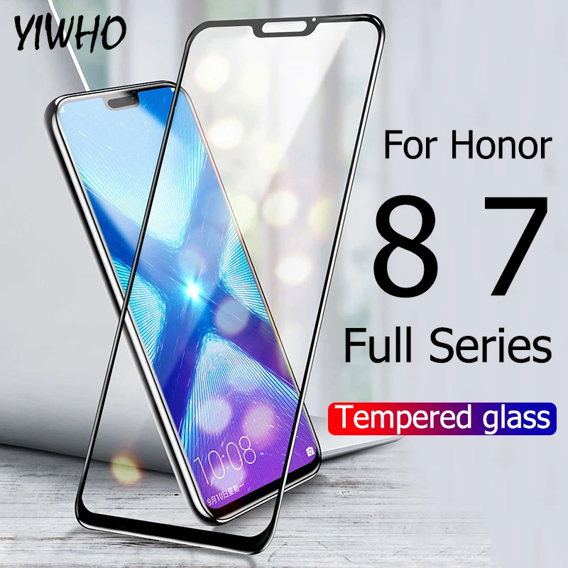 Защитное стекло для Honor 8X защиты экрана Huawei 8A 8C 7A Pro 7X Honer X8 C7 C8 A8 A7 закаленная