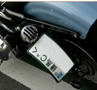 Side Mount Taillight License Plate Bracket For Honda Yamaha Suzuki Kawasaki Sport Bobber Custom Chopper Cruisers |