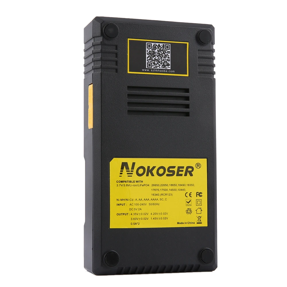 100% Оригинальные nokoser D2S Digi Зарядное устройство ЖК дисплей интеллектуальная схема