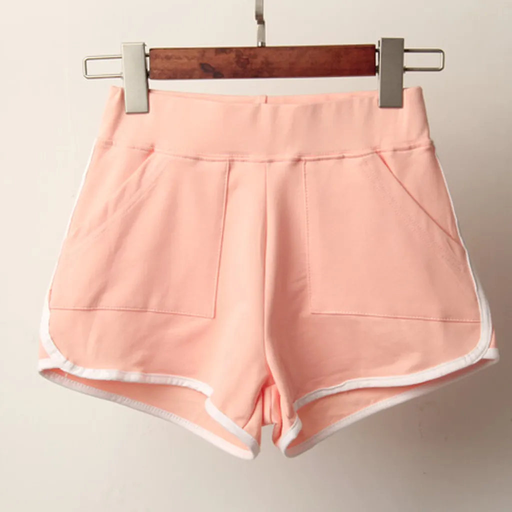 Casual Shorts Women Lace Up Shorts Szorty Kurze Hosen Frauen Pantaloncini Donna Sports Shorts Ladies Sport Casual Beach Z4