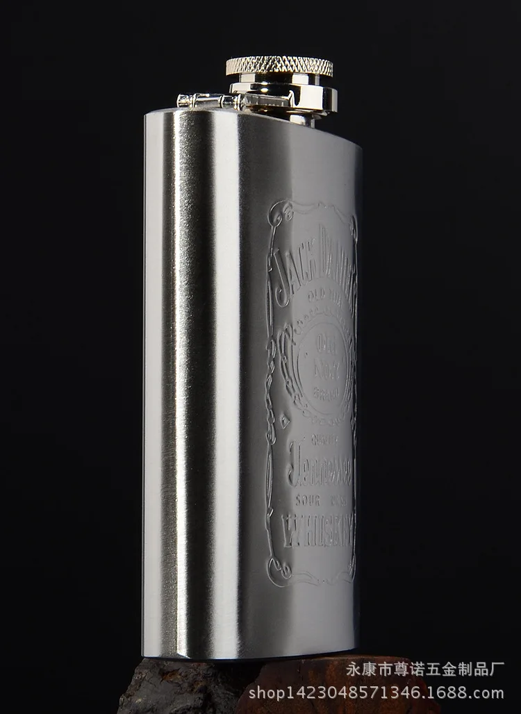 Портативная фляга из нержавеющей стали 7 унций русская кружка для вина Wisky