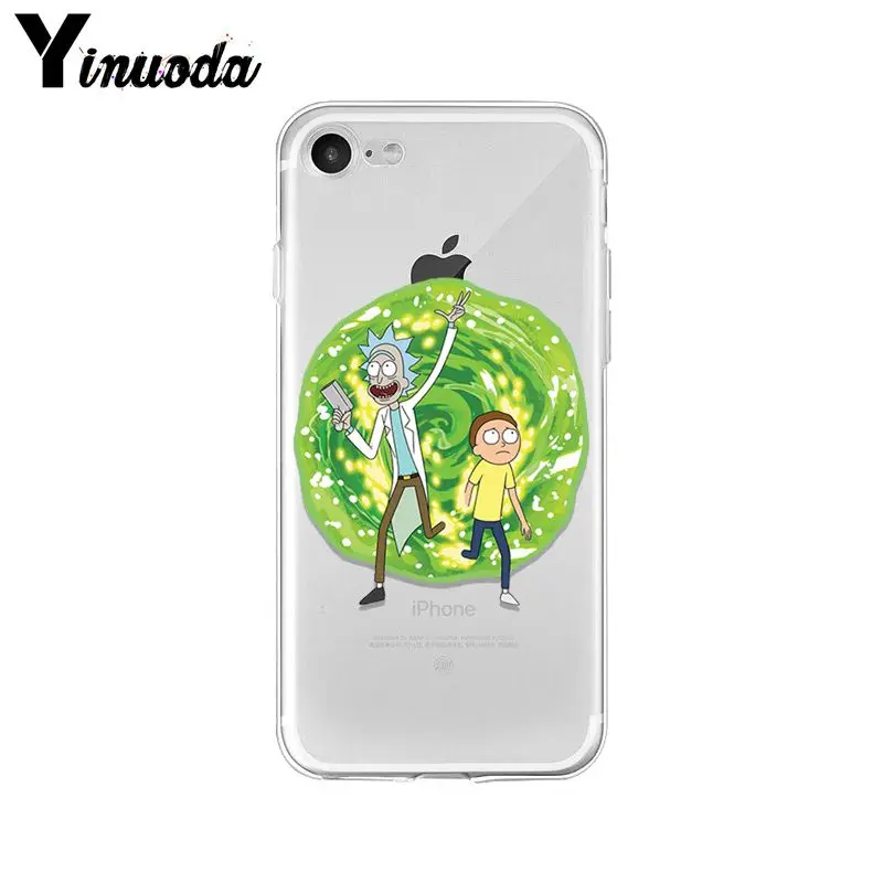 Yinuoda Rick and morty новый высококачественный разноцветный Роскошный чехол для телефона