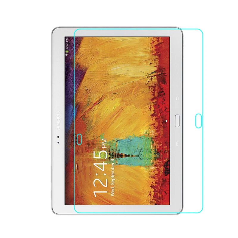 2.5D полное покрытие закаленное стекло для Samsung Galaxy Note 10 1 2014 Edition SM P600 P601 P605 защитная