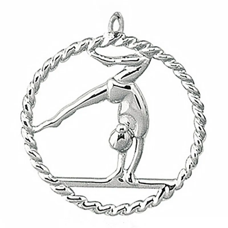 Металлические изделия круглой формы гимнастические украшения Подвески для