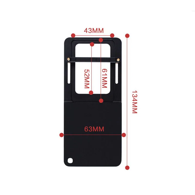 Для DJI Osmo Mobile 2 1 Zhiyun Smooth Q ручной шарнирный адаптер держатель для GoPro Hero 6 5 4 3 + Yi 4k