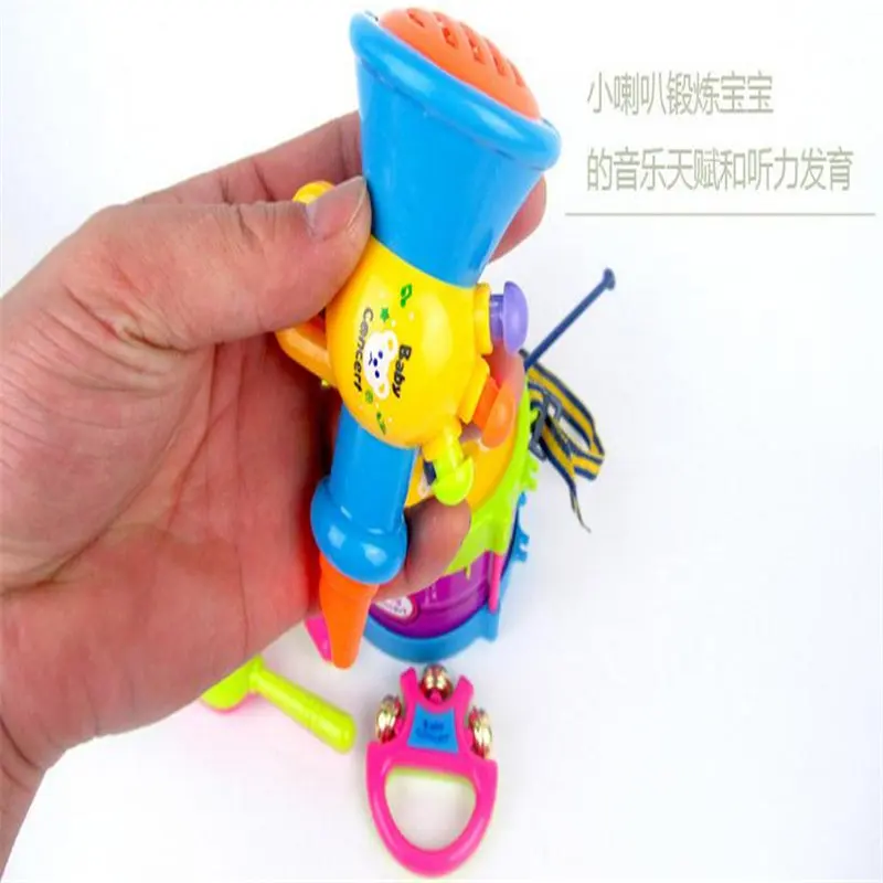 Набор детских музыкальных инструментов 5 шт./компл. Обучающие Детские игрушки