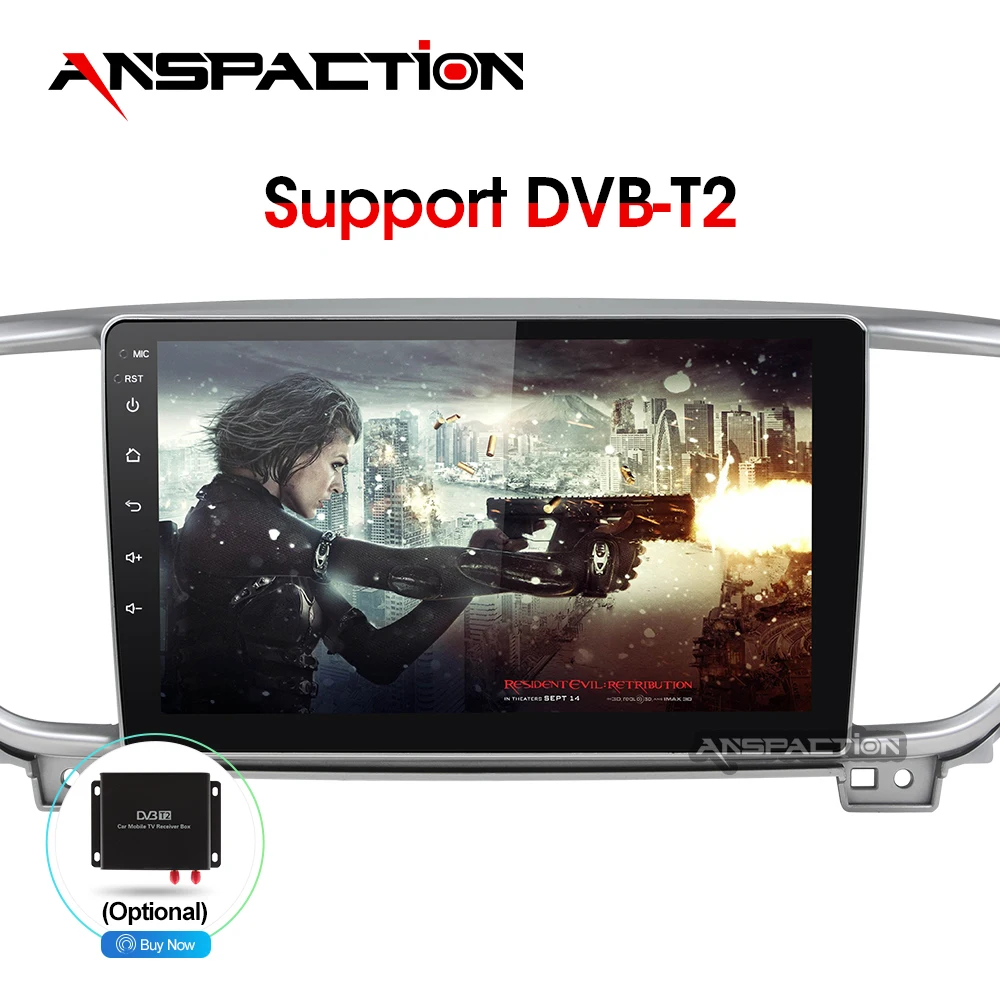 Ips android Восьмиядерный автомобильный dvd-плеер для KIA sportage 2018 2019 KX5 gps навигация 1 din