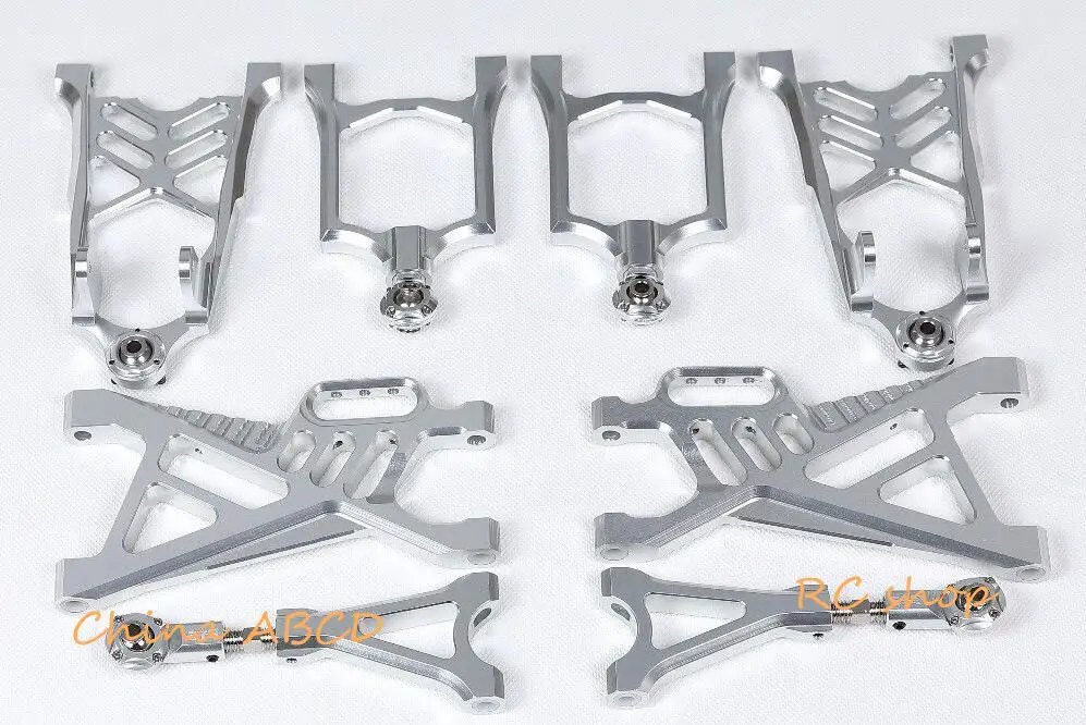 GTB гоночный ЧПУ сплав Передний+ Задний рычаг подвески набор для 1/5 HPI baja 5b 5sc 5t Rovan KM