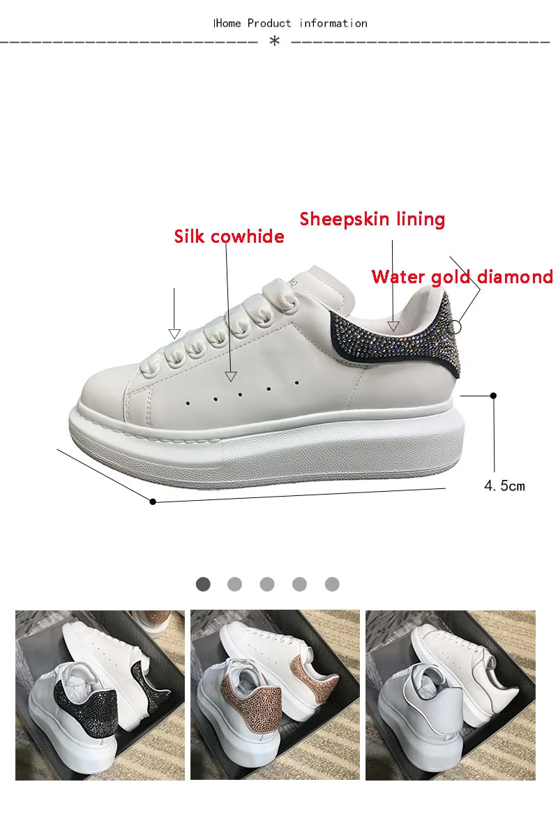 Sapatos femininos; женские кроссовки; стразы; обувь из воловьей кожи; Новинка года; кожаная повседневная обувь с подкладкой из овчины; спортивная мужская обувь