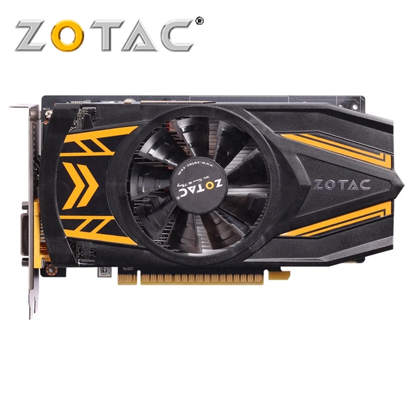 Оригинальная видеокарта ZOTAC GeForce GTX 650 Ti 1GD5 128 бит видеокарты GDDR5 для nVIDIA GTX650 Thunder