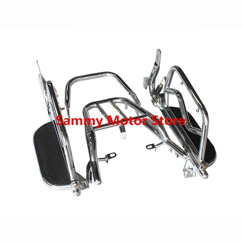 YBR125 JYM125 2 задний боковой подседельный ящик багажник для мотоцикла с левыми и