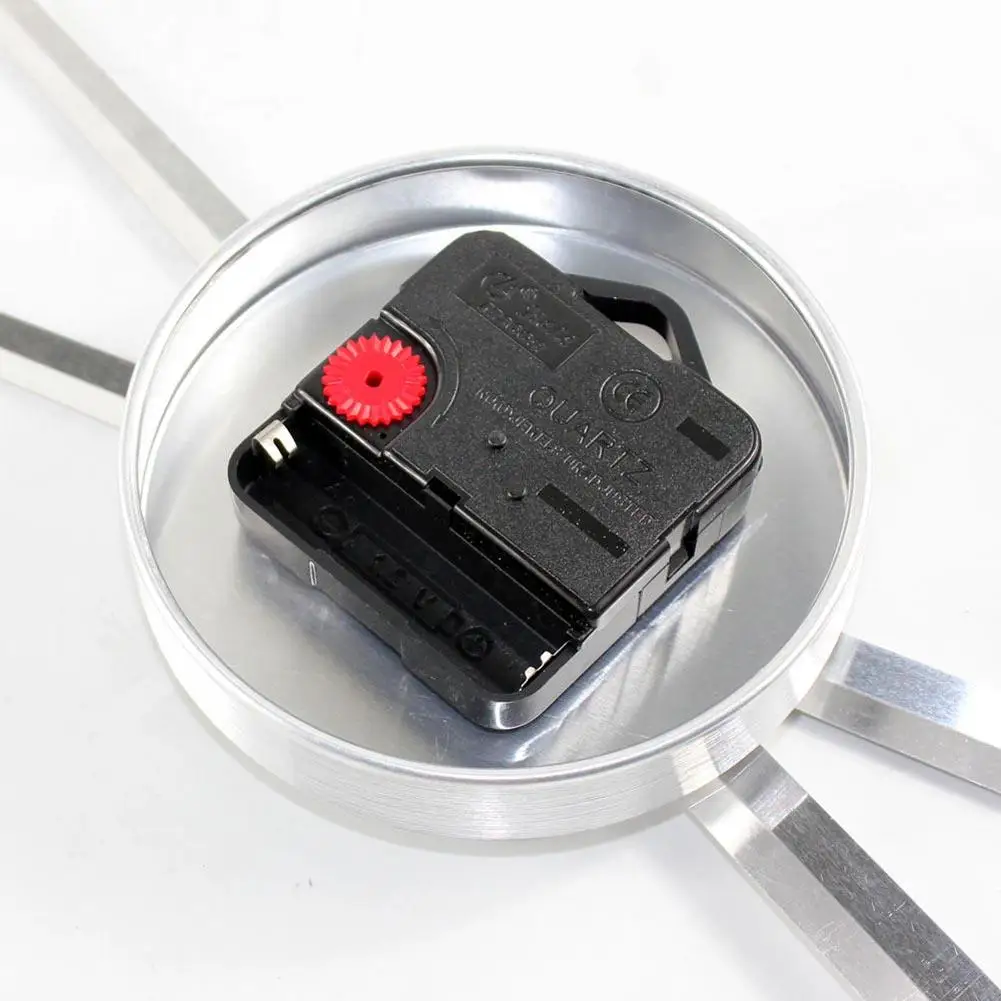 Silver Fashion 3D Big Size Wall Clock Mirror Surface Stickers DIY Living Room Decor Large Watch House Gift PJW | Дом и сад