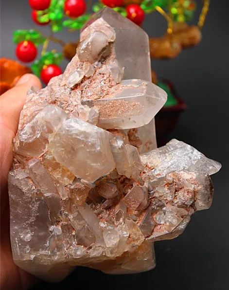 Кристальная пещера из натурального агата Кристальный кластер кварцевый