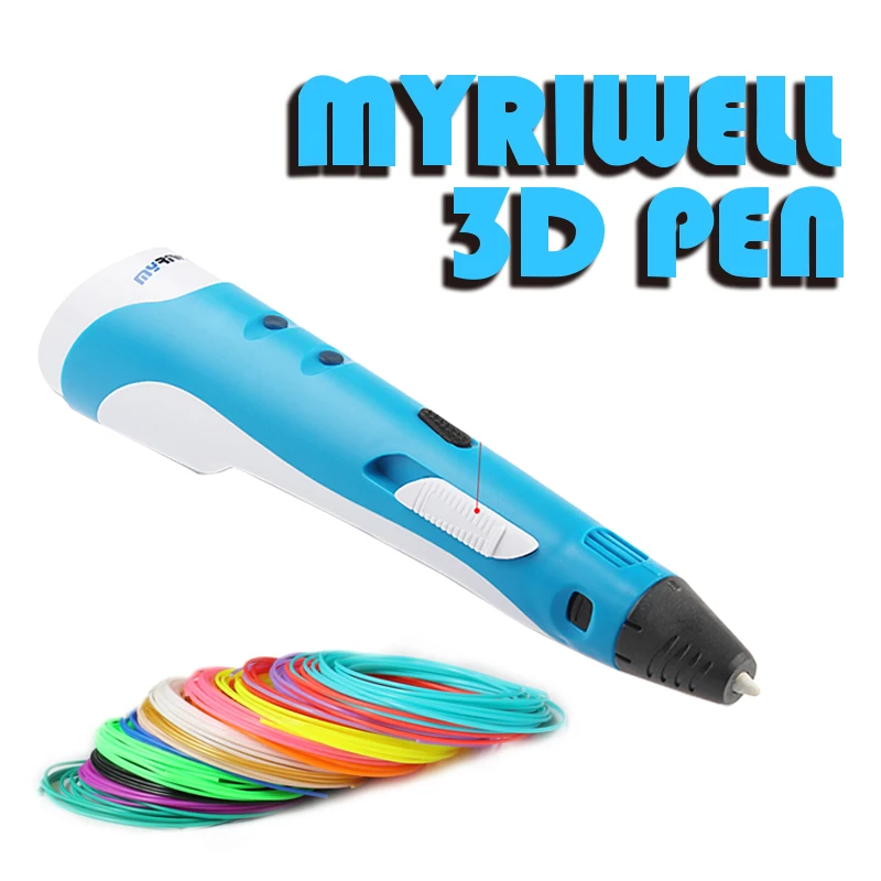 Умная 3d ручка Myriwell 1 75 мм из АБС пластика для печати рисования с бесплатным