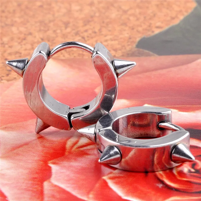 Magic Steel панк пирсинг для уха Мужские аксессуары ювелирные изделия Модные