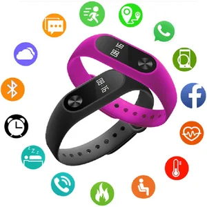 Смарт-браслет, детские часы с OLED дисплеем, водонепроницаемые цифровые светодиодные спортивные часы, детские наручные Bluetooth Смарт-часы
