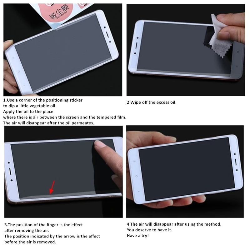 Pel&iacute;cula protectora fina de vidrio templado para OPPO A59, Protector de pantalla HD 9H para OPPO A59, vidrio templado para OPPO A59/ A59s, 2 piezas-4