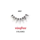 Ресницы Visofree модные мягкие накладные искусственные человеческие волосы ресницы клейкие гламурные перекрещивающиеся ресницы косметика # WSP 1 пара