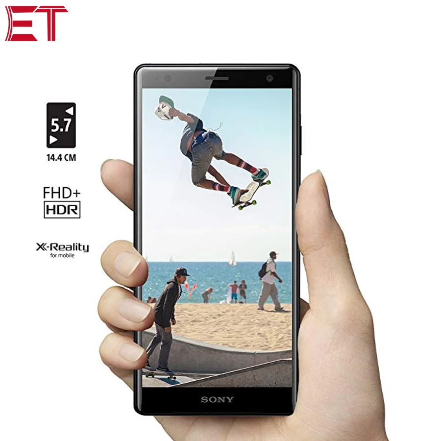 Мобильный телефон Sony Xperia XZ2 H8296, версия HK, 5,7 дюймов, 6 ГБ ОЗУ, 64 Гб ПЗУ, Snapdragon 845, камера 19 МП, две sim-карты, NFC, Android, смартфон