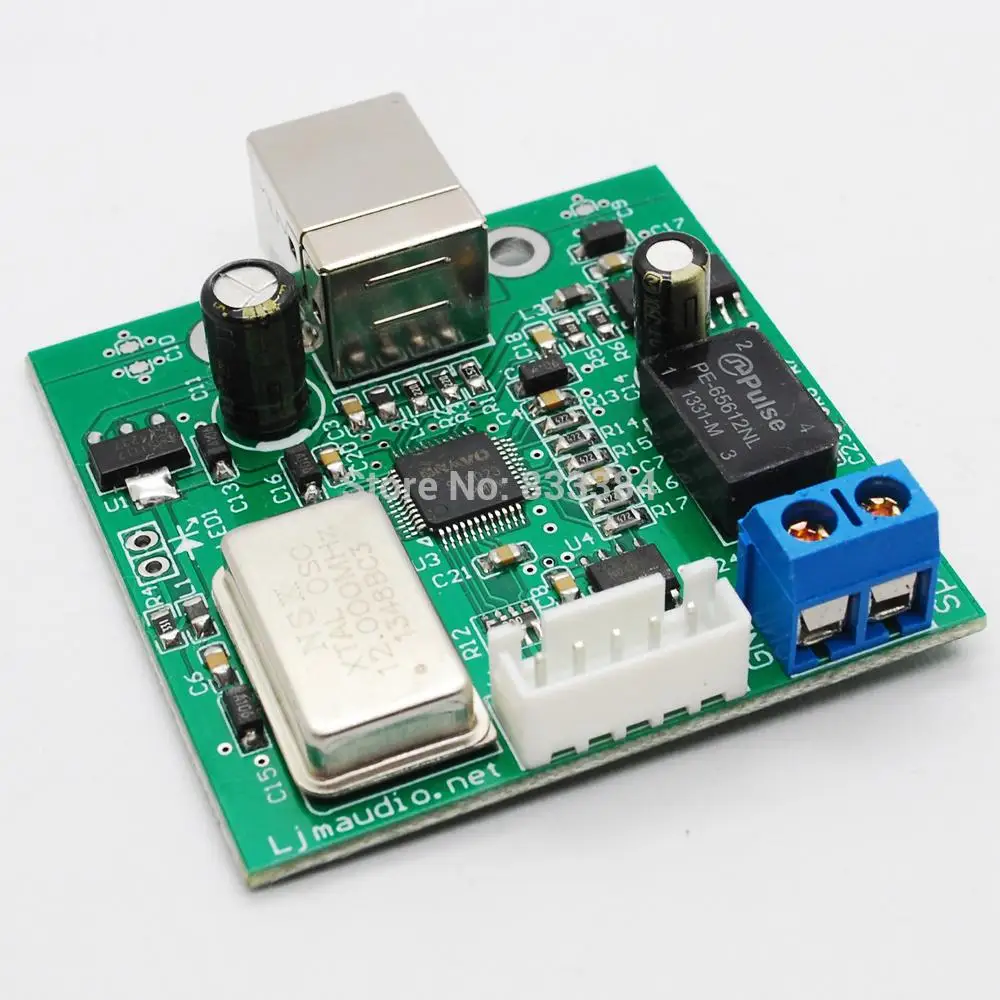 Оптовая продажа! Новый USB SPDIF коаксиальный I2S процессор SA9023 чип поддерживает 24