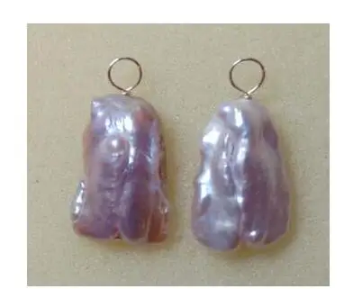 

Hot sale new Style >>>>Purple Lavender Baroque Pearls INTERCHANGEABLE Earring
