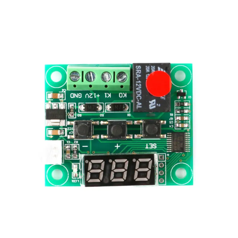 W1209 DC 12V контроллер датчик температура отопления охлаждения термостат контроль
