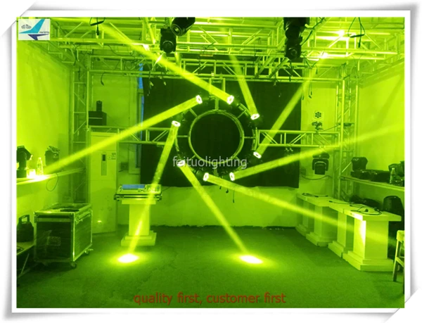 Бесплатная доставка Flycase Super Beam 6x25 Вт Led Moving Head Light Lyre Wash DMX Lumiere DJ Disco Stage Light|Эффект