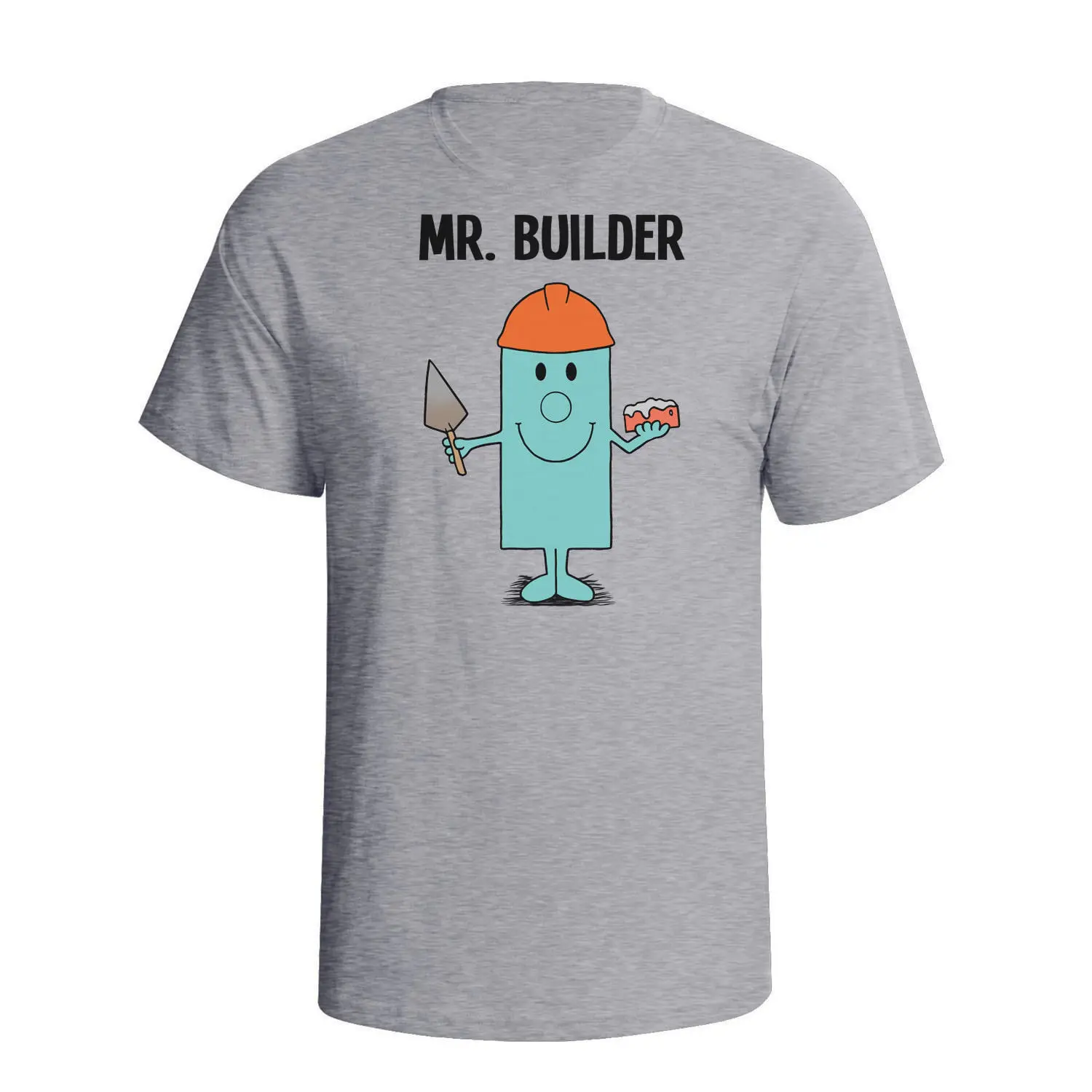 Mr BUILDER Мужская футболка подарок на Рождество день отцов рождения здание