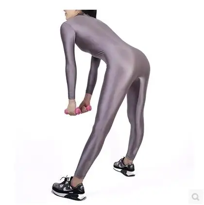(LG008) колготки унисекс из спандекса однотонные непрозрачные леггинсы Zentai