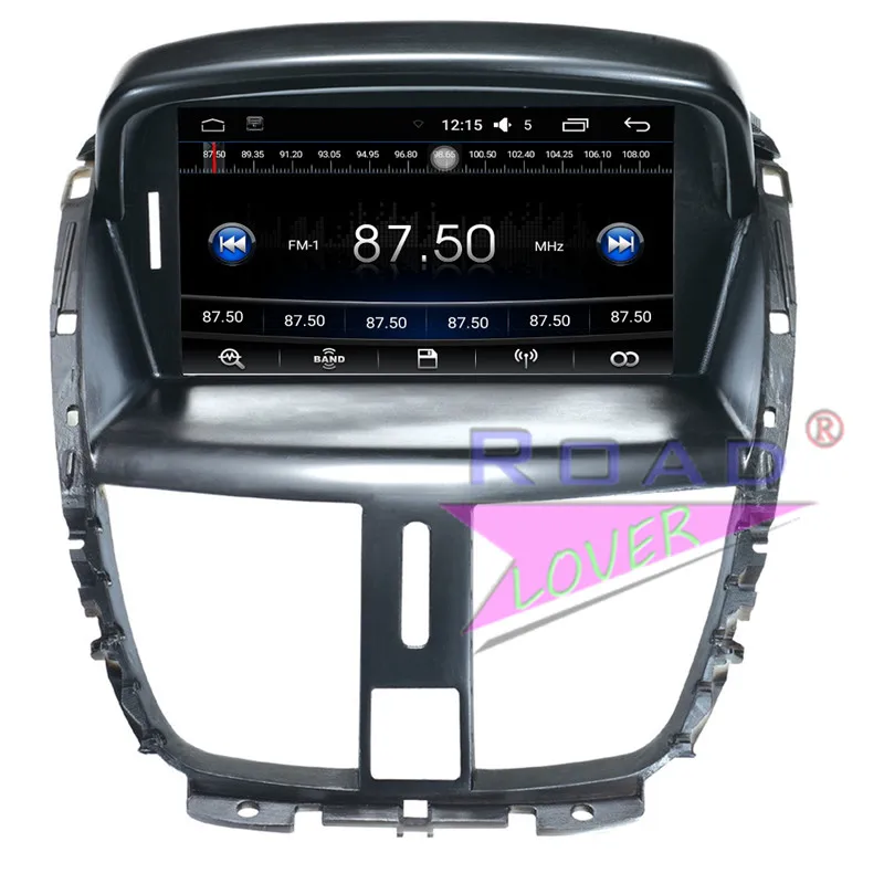 Roadloevr Android 6 0 автомобильное радио 7 дюймов 2Din GPS навигация для Peugeot 207 стерео dvd плеер